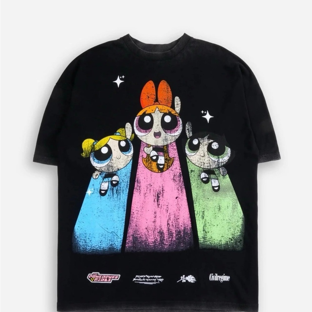 Civil regime x powerpuff girls t shirt